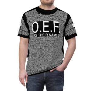 O.E.F. KIA - Say Their Names (Shirt 1, Names: AAMOT - MAKEY)